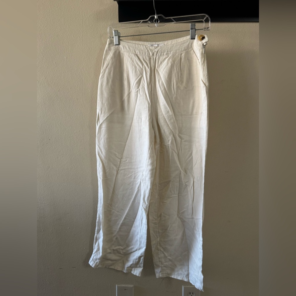 White Pink Diamond trousers